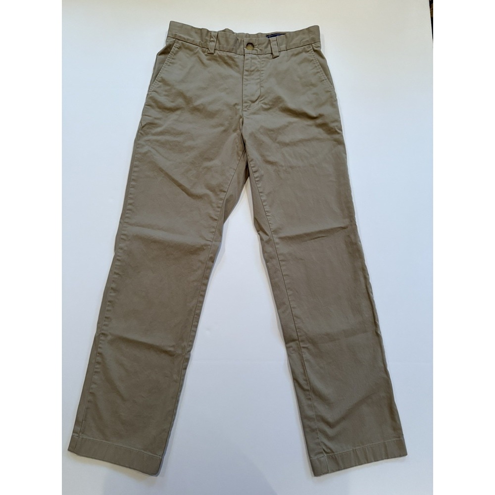 Vineyard Vines Men Pants 28x30 Breaker Chino Beige Trousers Khaki Preppy Casual
